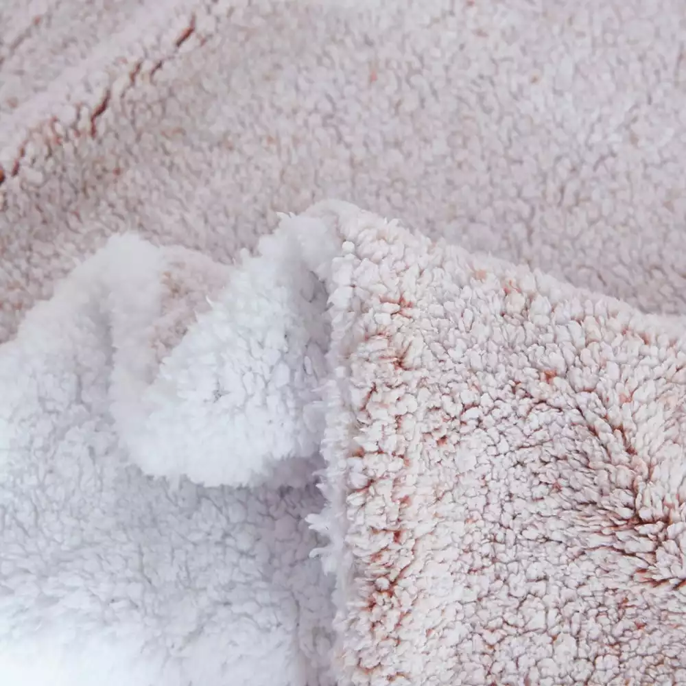 Trail Creek Snuggly Sherpa Throw Blanket, Cedar - RK-TEDSH-CED - Blankets & Bedspreads 5 Trail Creek Snuggly Sherpa Throw Blanket, Cedar - RK-TEDSH-CED - Blankets & Bedspreads - Image 3