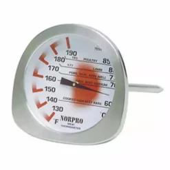 Norpro Stainless Steel 5 Inch Meat Thermometer 5971 - Storage Furniture