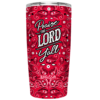 Kerusso Dual Wall Stainless Steel Praise The Lord Mug - Bandana Print, 20 oz. - MUGS211 - Tumblers -Hearth & Home Store 04aa7e06bd9059855f790875ffe1518ec9104db7 mugs211