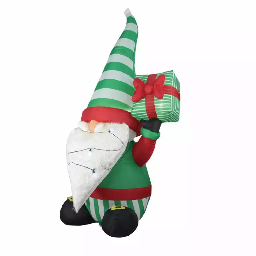 Four Seasons 7' Christmas Inflatable Gnome with Light String, Assorted Styles - MY20CS701A4 - Christmas Decor 7 Four Seasons 7' Christmas Inflatable Gnome with Light String, Assorted Styles - MY20CS701A4 - Christmas Decor - Image 5