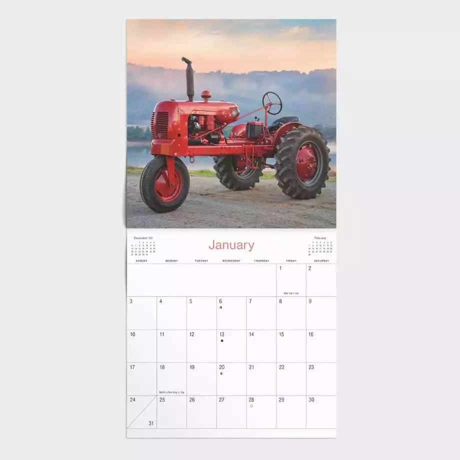 Dayspring Tractors Wall Calendar J1957 - Calendars 4 Dayspring Tractors Wall Calendar J1957 - Calendars - Image 2