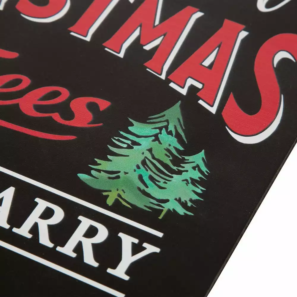 Glitzhome 13" x 32" Duble Sided Wooden Easel Porch Sign, with 2 Changable Sided Sign Board(Fall & Christmas) - 2010100005 - Christmas Decor 7 Glitzhome 13" x 32" Duble Sided Wooden Easel Porch Sign, with 2 Changable Sided Sign Board(Fall & Christmas) - 2010100005 - Christmas Decor - Image 5