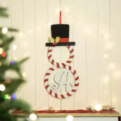 Glitzhome Monogram MDF Snowman Hanging Decor A - 1115004478 - Wall Decor -Hearth & Home Store 0dfe531934e98bd74e10bc1e8e329d05a4aab8d2 93430020 4