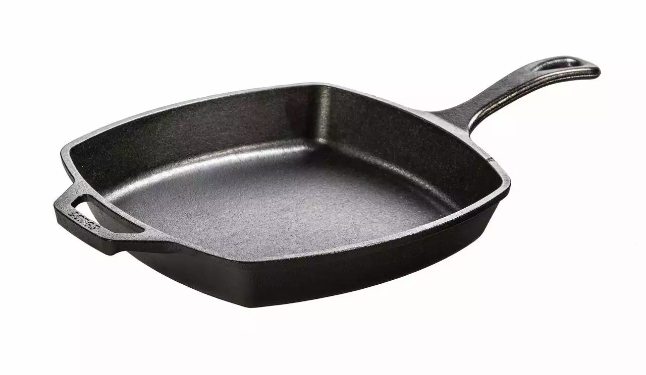 Lodge 10.5 Inch Square Skillet L8SQ3 - Cookware & Tools 3 Lodge 10.5 Inch Square Skillet L8SQ3 - Cookware & Tools