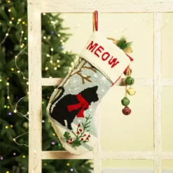 Glitzhome Hooked Cat Stocking - 1113001340 - Christmas Stockings 13 Glitzhome Hooked Cat Stocking - 1113001340 - Christmas Stockings -Hearth & Home Store 1390618b6195cdeaafb9491720368708633a87b6 93430072 6