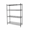 NATI Steel Core Black Wire 54Inch 4shelf Shelving Unit - 42850 - Shelves & Organization 1 NATI Steel Core Black Wire 54Inch 4shelf Shelving Unit - 42850 - Shelves & Organization -Hearth & Home Store 1 18 26