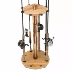 Rush Creek Creations 8 Fishing Rod Round Storage Rack 370067 - Storage Furniture -Hearth & Home Store 1 35 112
