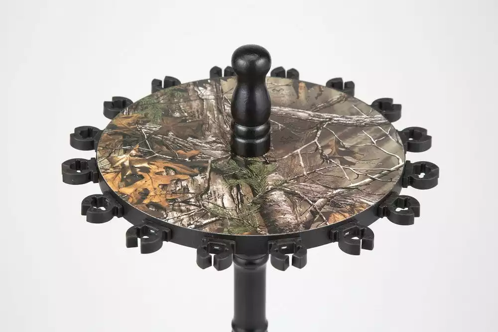 Rush Creek Creations REALTREE 16 Fishing Rod Round Storage Rack 397009 - Storage Furniture 5 Rush Creek Creations REALTREE 16 Fishing Rod Round Storage Rack 397009 - Storage Furniture - Image 3