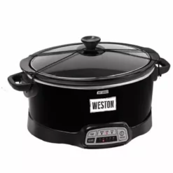 Weston 7 Quart Programmable Slow Cooker 032300W - Slow Cookers