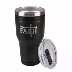 Lincoln Outfitters "Faith" 30 oz. Religious Tumbler, Black - 89-634-0204 - Tumblers -Hearth & Home Store 1a5831bfb170801ebe23f9b3ee51ea5f0a6ab92a 32631057 3