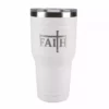 Lincoln Outfitters "Faith" 30 oz. Religious Tumbler, White - 89-646-0204 - Tumblers -Hearth & Home Store 1a7f44da8d319e07efc136d51126b8b05180d49d 32631069