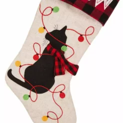Glitzhome LED Cat Embroidered Linen Christmas Stocking - 1113203058 - Christmas Stockings 10 Glitzhome LED Cat Embroidered Linen Christmas Stocking - 1113203058 - Christmas Stockings -Hearth & Home Store 1ebf0870f13f0dab9ac9a52dc54f9c314589de5f 93430126 3