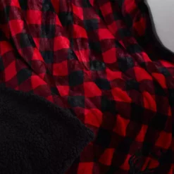 Trail CreekSuper Soft Reversible Velvet Deer Applique Throw Blanket - RK-VELSH-DEER - Blankets & Bedspreads -Hearth & Home Store 21720e055cd83140dc6c4f489ecf9de0411fffcf 490931839 7