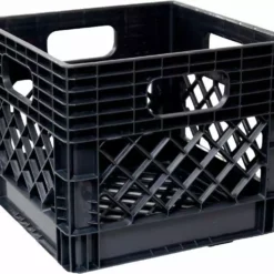 Various Brands 16 Quart Black Milk Crates MC01016BLK - Baskets & Bins 7 Various Brands 16 Quart Black Milk Crates MC01016BLK - Baskets & Bins -Hearth & Home Store 22870b8c0ce8b4e1cf9264f067122a5c12bc5f8c 132370103 132370103 image 132370103