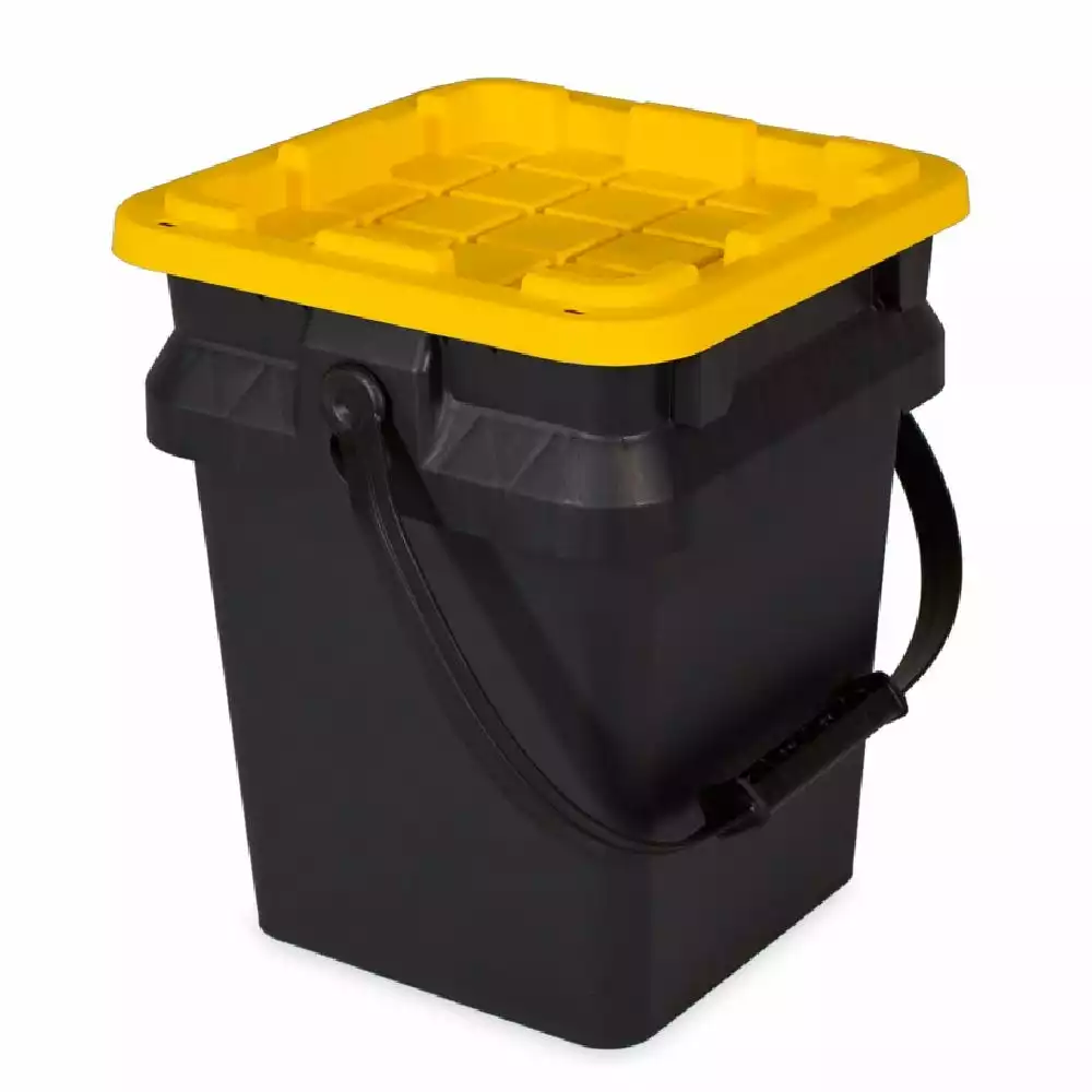 Tough Box 5-Gallon Bucket with Lid - 5GTBXBKTBY - Baskets & Bins 3 Tough Box 5-Gallon Bucket with Lid - 5GTBXBKTBY - Baskets & Bins