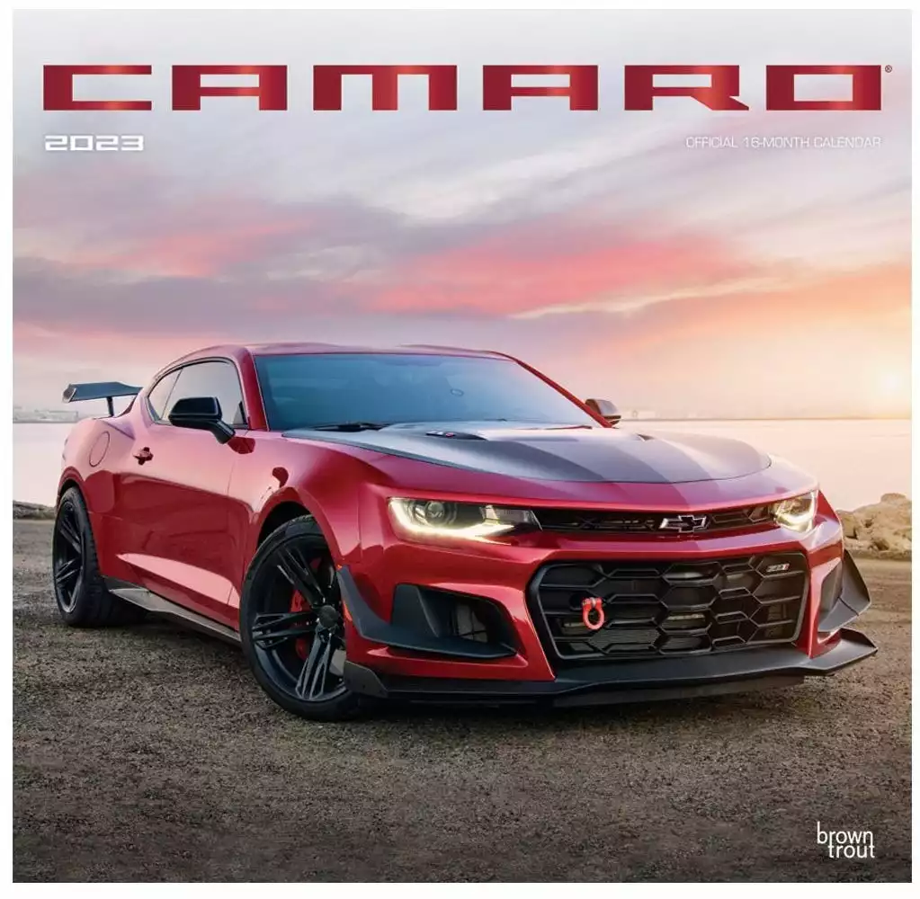 Brown Trout Camaro 2023 Square Calendar - Calendars 3 Brown Trout Camaro 2023 Square Calendar - Calendars