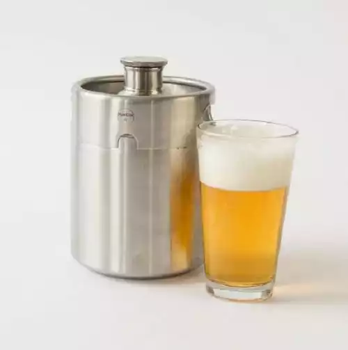 MANCAN 64 oz. Stainless Steel Grab N Go Keg 001MANCAN - Kitchen Appliances 4 MANCAN 64 oz. Stainless Steel Grab N Go Keg 001MANCAN - Kitchen Appliances - Image 2