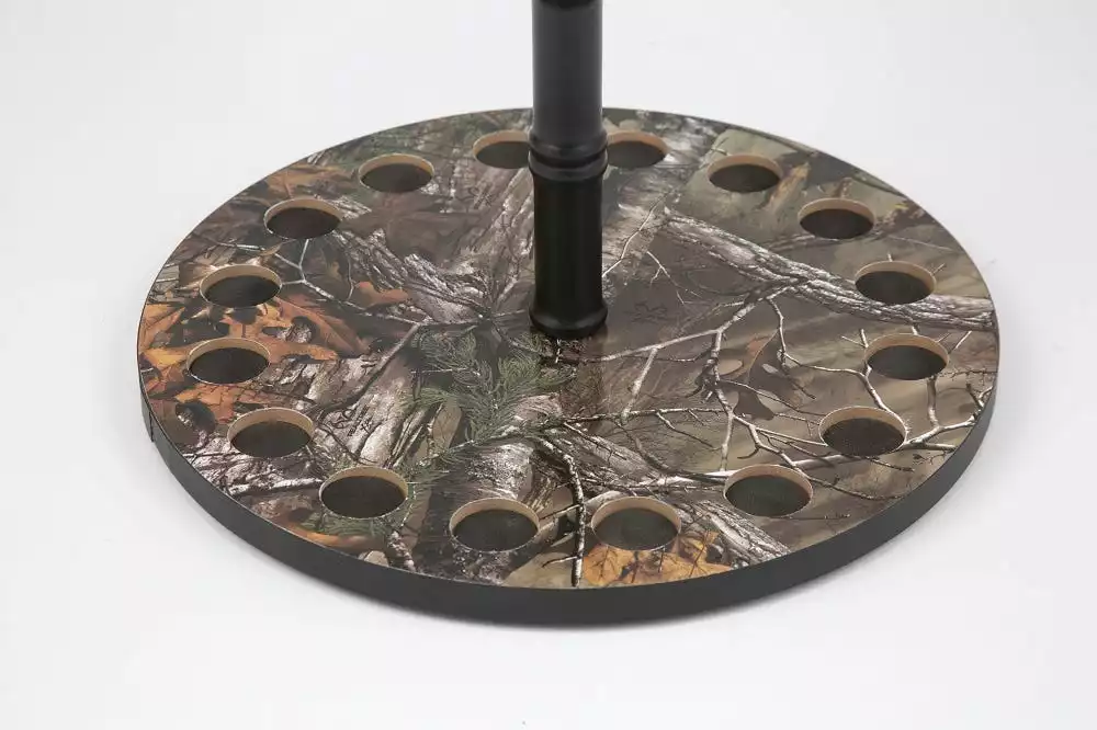 Rush Creek Creations REALTREE 16 Fishing Rod Round Storage Rack 397009 - Storage Furniture 6 Rush Creek Creations REALTREE 16 Fishing Rod Round Storage Rack 397009 - Storage Furniture - Image 4