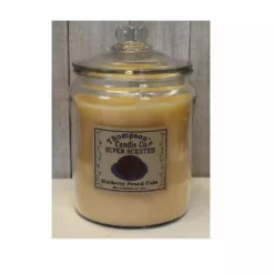 Thompson's Candle Co Blueberry Pound Cake Heritage Jar - BPHJ - Candles