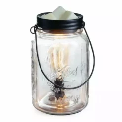 Candle Warmers Etc. Mason Jar Vintage Bulb Illumination Wax Warmer - EBMAS