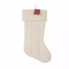Various Brands White Knit Stocking JK79667RK - Décor -Hearth & Home Store 32397173820 32397173820 image 323971738
