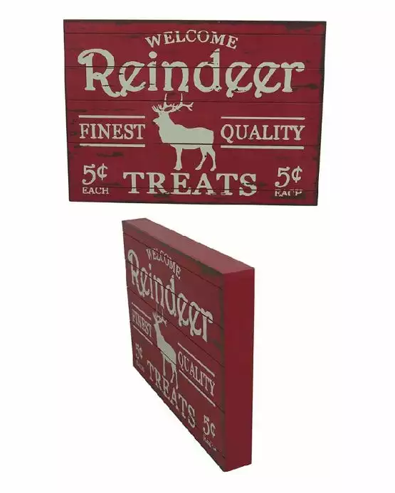 Various Brands Reindeer Tabletop Word Sign JK35616RK JK35616RK - Décor 4 Various Brands Reindeer Tabletop Word Sign JK35616RK JK35616RK - Décor - Image 2