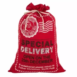 Various Brands Special Delivery Gift Cotton Bag JK46993RK - Décor