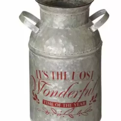 Various Brands Galvanized Milk Can JK79435RK - Décor
