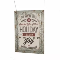 Various Brands Galvanized Metal Wall Sign JK47319 - Décor