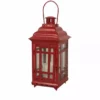 Various Brands Red Metal LED Lantern JK38523 - Décor -Hearth & Home Store 323971805320 323971805320 image 3239718053