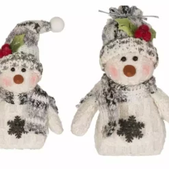 Various Brands Assorted Plush Snowman Ornament JK79269RK - Décor -Hearth & Home Store 3239718057 3239718057 image 3239718057