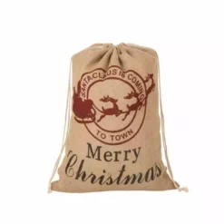 Hearth & Home Store 35 Various Brands Burlap Gift Bag JK45256 - Décor