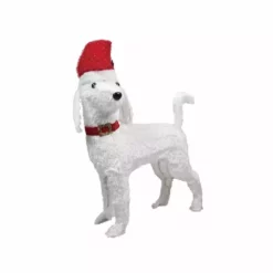 Four Seasons 26" Pre-Lit Fabric Dog Christmas Holiday Decoration - XL940954 - Christmas Decor -Hearth & Home Store 338395528a056f5a23899c058e4c70111ba43ce5 14762131 1