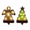 Glitzhome Set Of 2 Marquee Led Angel& Tree Stocking Holder - 2005000011 - Christmas Stockings 2 Glitzhome Set Of 2 Marquee Led Angel& Tree Stocking Holder - 2005000011 - Christmas Stockings -Hearth & Home Store 366e2dbd4153dd559153d8a67fdce440fd0f5588 2005000011