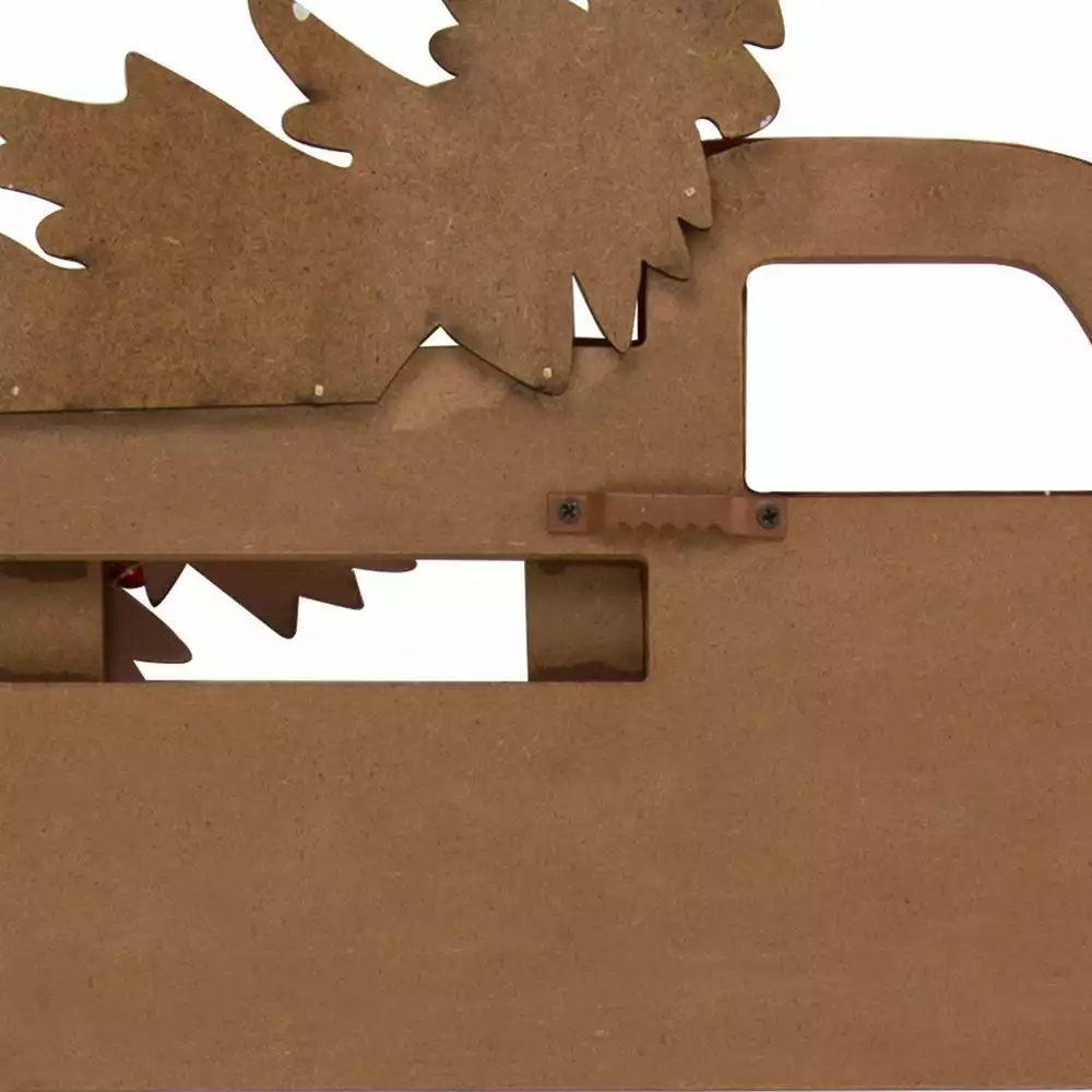 Glitzhome Metal Wooden Christmas Truck Yard Stake - 1106004401 - Yard Decor 4 Glitzhome Metal Wooden Christmas Truck Yard Stake - 1106004401 - Yard Decor - Image 2