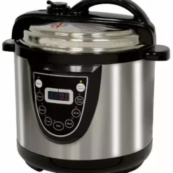 AmeriHome 6 Quart Electric Pressure Cooker EPCOOK6 - Pressure Cookers -Hearth & Home Store 384d61924e5a6d2afec873b0318cfedca3d9aa85 amerihome 6 quart electric pressure cooker epcook6 2