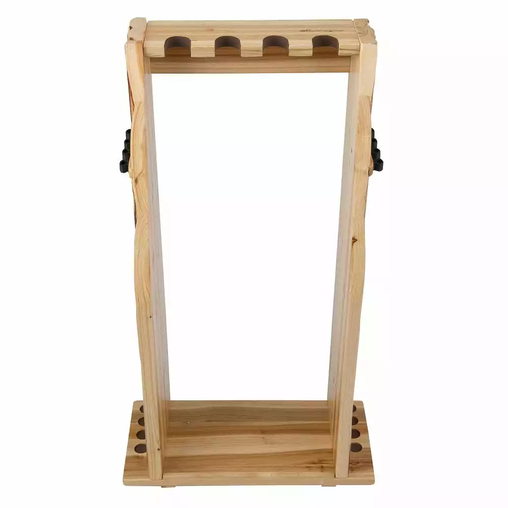 Rush Creek Creations 4 Gun 8 Rod Combo Rack 370113 - Storage Furniture 4 Rush Creek Creations 4 Gun 8 Rod Combo Rack 370113 - Storage Furniture - Image 2