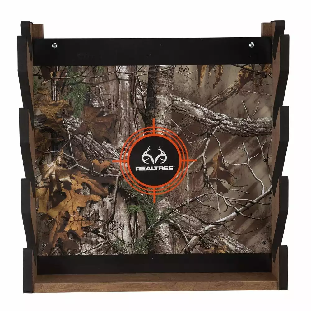Rush Creek Creations Realtree Camo 4 Gun Wall Rack 394004 - Storage Furniture 6 Rush Creek Creations Realtree Camo 4 Gun Wall Rack 394004 - Storage Furniture - Image 4