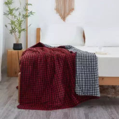 Pur Serenity Comfy Classic Cotton Machine Washable Weighted Blanket, 12 lb. - RK-MWCOT-WB - Blankets & Bedspreads -Hearth & Home Store 3f6dbe64eface9e8ed426de8ab30fc154c85542d 490931837 7