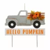 Various Brands 28" Metal Hello Pumpkin Truck Yard Stake - JKC00957RK - Porch Seasonal Decor -Hearth & Home Store 416e388640997fcd3f0fb91898359e5aab4eb8a1 14730021 1