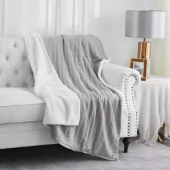 Lavina Home Cozy Cable Knit Reversible Throw Blanket - RK-CABSH-TH - Blankets & Bedspreads 21 Lavina Home Cozy Cable Knit Reversible Throw Blanket - RK-CABSH-TH - Blankets & Bedspreads -Hearth & Home Store 42e4e794269fee5ba8ee5deddade1118a6ae2f96 490931836 9