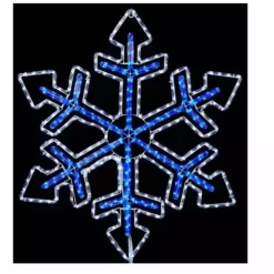 Four Seasons 36" Blue and White LED Snowflake Hanging Christmas Light Decoration with Multi Light Effects - YF20173604 - Christmas Decor 8 Four Seasons 36" Blue and White LED Snowflake Hanging Christmas Light Decoration with Multi Light Effects - YF20173604 - Christmas Decor -Hearth & Home Store 43252106f0a57d7558f2e6326dc7788c9f29de11 14762146 1