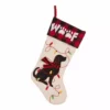 Glitzhome LED Dog Embroidered Linen Christmas Stocking - 1113203059 - Christmas Stockings -Hearth & Home Store 44328fffe022951cab7b5f71054a28de07262839 93430127