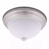 Various Brands 11" Nickel Dome Light - RKDOME11SN - Light Fixtures
