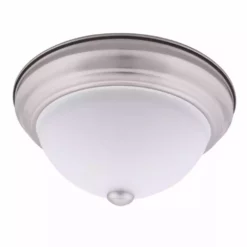 Various Brands 11" Nickel Dome Light - RKDOME11SN - Light Fixtures