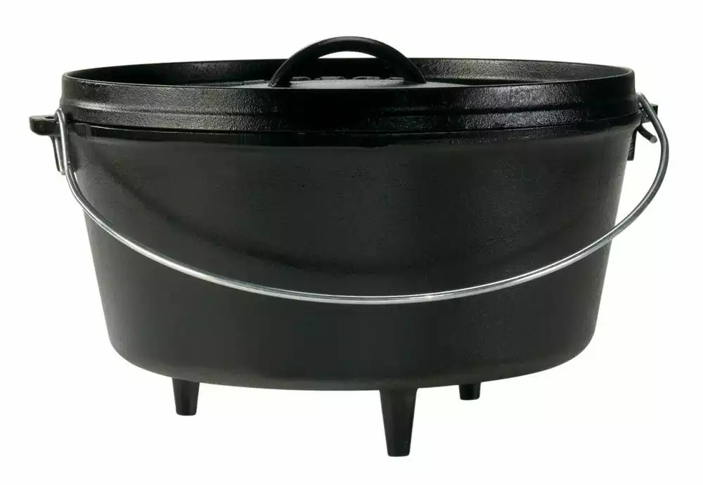 Lodge Cast Iron 8 Quart Deep Dutch Oven L12DC03 - Cookware 5 Lodge Cast Iron 8 Quart Deep Dutch Oven L12DC03 - Cookware - Image 3