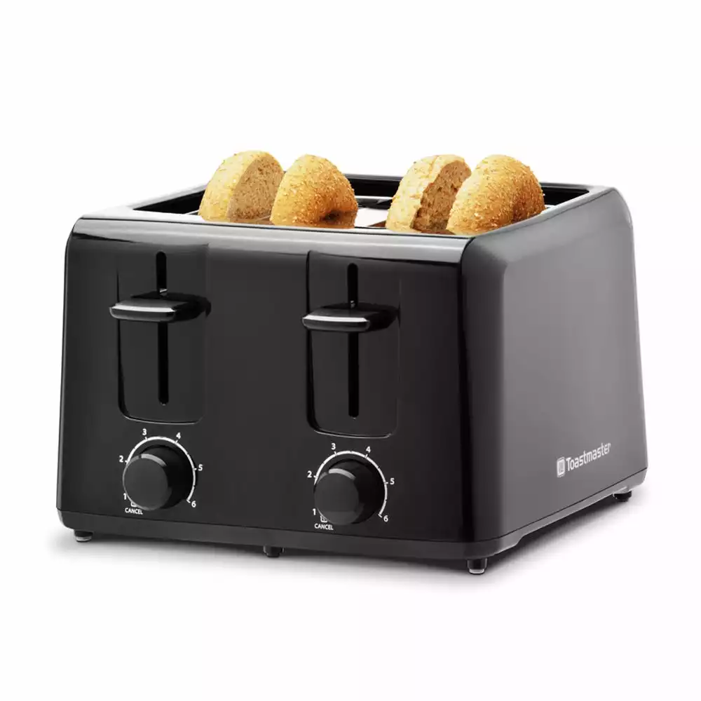 Toastmaster 4-Slice Cool Touch Toaster with Wide Toasting Slots - TM-60TS - Toasters & Ovens 4 Toastmaster 4-Slice Cool Touch Toaster with Wide Toasting Slots - TM-60TS - Toasters & Ovens - Image 2
