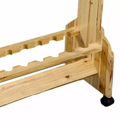 Rush Creek Creations 16 Fishing Rod Rolling Storage Rack 370026 - Storage Furniture -Hearth & Home Store 4 4 194