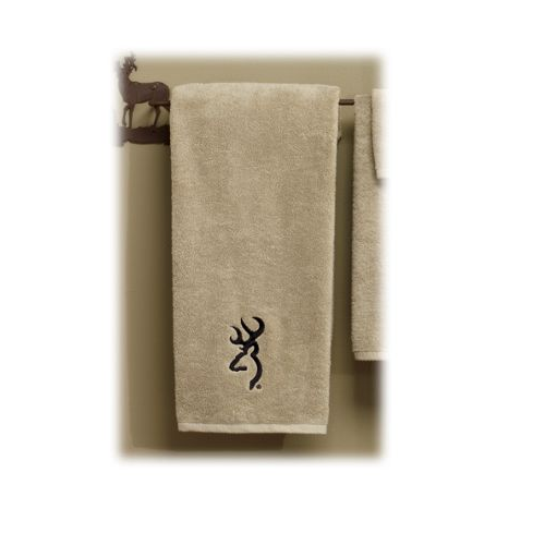 Kimlor Browning Buckmark Logo Bath Towel - Towels 3 Kimlor Browning Buckmark Logo Bath Towel - Towels