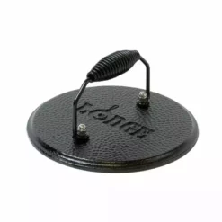 Lodge MfgCoLodge Logic 7 1/2 Inch x 4 1/2 Inch Round Cast Iron Grill Press LGPR3 - Cookware & Tools